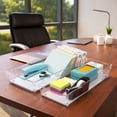 thumbnail image 3 of Sorbus Drawer Organizer and Storage Clear 2 Pack, Durable, Multipurpose, and BPA Free, 3 of 5