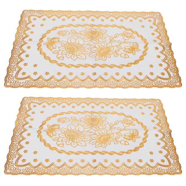Table Mats, Reliable Heat Insulation Non- Durable Washable Drink Mat For Housewarming For Kitchen For Wedding For Hotel Style 1
