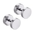 thumbnail image 1 of 1 Paire de Boucles d'Oreilles Rondes en Acier Inoxydable pour Hommes Boucles d'Oreilles Piercing Clip Mode sur Boucles d'Oreilles Bijoux pour Hommes (Couleur en Acier), 1 of 5