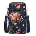 thumbnail image 1 of JANKS Bolso bandolera pequeño para mujer - Mini monederos para teléfono con correa cruzada y billetera - Bolso de nailon para brazo, 1 of 5