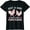 Black, variant on Just a Girl Who Loves Chickens, Cute Chicken Flowers Farm T-Shirt