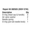 DEVILBISS AUTOMOTIVE REFINISHING DGR-121K- DAGR REPAIR KIT