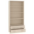 thumbnail image 3 of vidaXL Highboard HAMAR Solid Wood Pine Honey Brown, 3 of 5