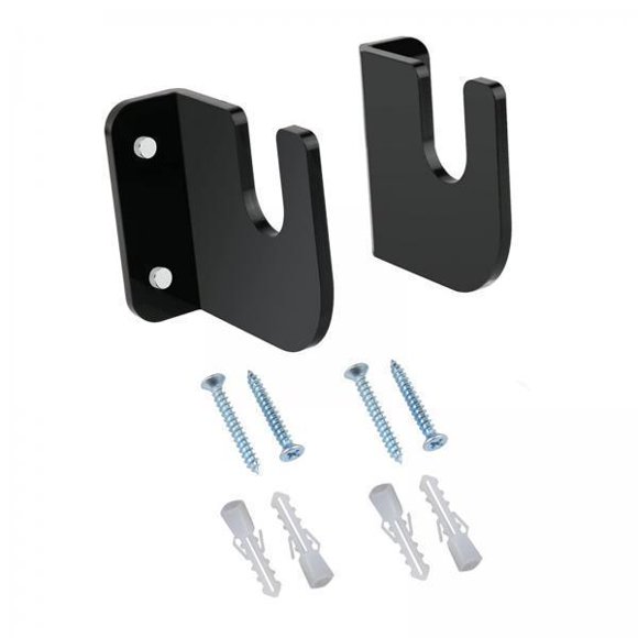 jinwen 4xSkateboard Storage Rack Organizer Save Place Skateboard Holder for Longboard black 4 Pcs