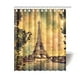 thumbnail image 1 of Cortina de Ducha personalizada ABPHQTO París Torre Eiffel Árbol de Hojas de Arce 150x180 cm Tela de poliéster Juegos de Baño con ganchos, 1 of 3