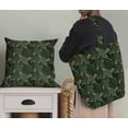 thumbnail image 5 of Soimoi Poly Taffeta Green Fabric By the Yard - 56 Inch Wide - Maple Leaves Material - Autumnal Beauty for Home Decor Printed Fabric, 5 of 6