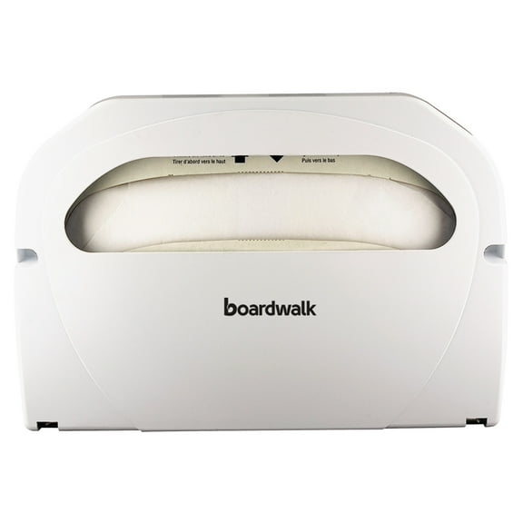 Toilet Seat Cover Dispenser, 16 X 3 X 11.5, White, 2/box | Bundle of 5 Boxes