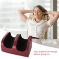 thumbnail image 3 of Electric Heated Foot Massager Feet Pain Relief Foot Massager Foot 3 Level Deep Kneading Rolling Massage Machine Gift US Plug, 3 of 9