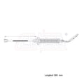 thumbnail image 2 of Cable Chicote Liberador De Cofre CAHSA Compatible Con Navistar 7600 2004 2005 Cable Chicote Acelerador, 2 of 6
