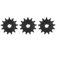 thumbnail image 1 of 410 13T Sprocket, Motor Engine Sprocket Chain Wheel Steel 0.5in Inner Diameter High Hardness  for Electric Scooter, 1 of 7