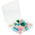thumbnail image 2 of 30 Pcs Goupilles en Forme de Fleur Multi-Fonctions Punaises Délicates Carte, 2 of 8