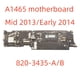 thumbnail image 2 of Original A1465 Motherboard 2013 2014 820-3435-B 820-3435-A For Macbook Air 11.6 4GB 8GB I5 1.3GHz 1.4GHz Main Logic Board, 2 of 3
