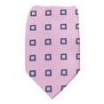 thumbnail image 4 of Basilio B-11706 - Boys Youth Pink Pattern Designer Necktie Ties, 4 of 4
