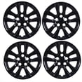 thumbnail image 3 of 16" Set of 4 Hubcaps Wheel Rims Cover Fit for 2013-2018 Nissan Altima Sedan Compatible with Steel Wheels Snap on Installation(16-inch,Black Lacquer), 3 of 11