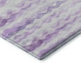 thumbnail image 4 of Addison Rugs Mayfield Washable Coastal Ribbons Purple Rectangle Rug, 8' x 10', 4 of 6