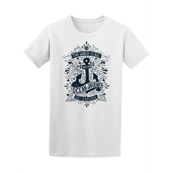 The World Is Big Ocean Tee Men's -Image by Shutterstock