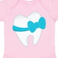 thumbnail image 4 of Inktastic Tooth with a Bow Boys or Girls Baby Bodysuit, 4 of 5