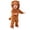 Brown-KANm1, variant on OJSFQUFP Baby Dinosaur Toddler Fuzzy Plush Hooded Zipper Jumpsuit Infant Cosplay Romper for Halloween Party