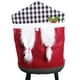 thumbnail image 1 of Advancent Funda para silla de Navidad de dibujos animados, accesorios de Navidad, funda larga de felpa bonita Antimacassar, funda para fiesta en Kits de decoración para fiestas Rojo, 1 of 6