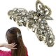 thumbnail image 1 of Vintage Hair Claw Clip (vintage Gold), A Rhinestone Alloy Claw Clip For Exquisite Hair, Hair Accessory Hair Clip, Fashionable Vintage Women's Wedding, 1 of 5