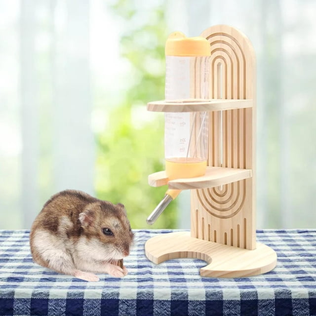 Herramienta de alimentación para mascotas Yinane Soporte dispensado Bebedero Conejo