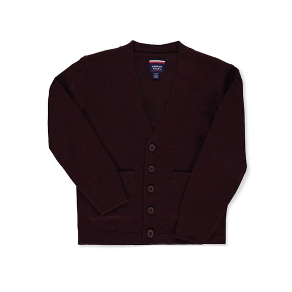 French Toast Boys School Uniform Anti-Pill V-Neck Cardigan Sweater (Little Boys & Big Boys)