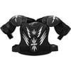 New Gait Icon Large Black/White Shoulder Pads Lacrosse ICNSP