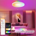 thumbnail image 3 of yeacher 30W Smart Ceiling Light with WIFI, Bluetooth, RGBIC+CCT, App Control, 2.4G Remote, Timer, and Home Management Features, 3 of 6