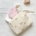 thumbnail image 4 of JUNWELL New Mommy Bag Organizer Cute Printing Embroidery Mommy Bag Zipper Newborn Baby Diaper Bag Diaper Pouch Stroller Travel Storage Bags, 4 of 5