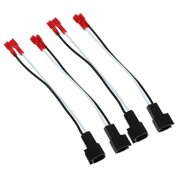 PBPBOX 4pcs Speaker Wire Ends Connector Kit in Black for Quality