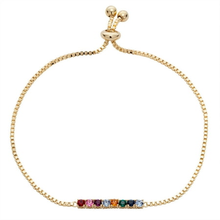 Personalized Planet Family Birthstone Adjustable Bracelet