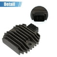 thumbnail image 5 of Unique Bargains 5GT-81960-00-00 Motorcycle Voltage Regulator Rectifier for Yamaha BIG BEAR 400 2WD 4WD 2002-2012 Gray, 5 of 7