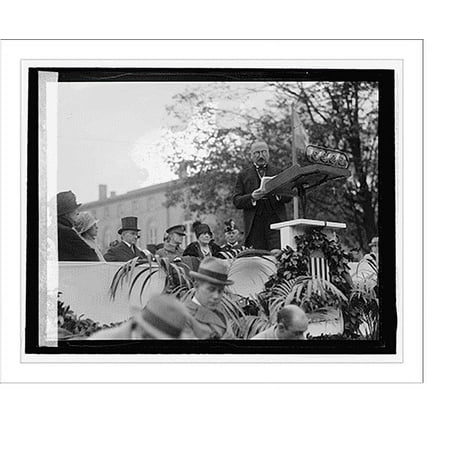 Historic Print, Amb. Pueyrredon at unveiling of Gen. San Martin statue, [10/28/25] - 2, 16" x 20"