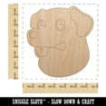 thumbnail image 2 of Cartoon Dog Labrador Retriever Wood Shape Unfinished Piece Cutout Craft DIY Projects - 6.25 Inch Size - 1/8 Inch Thick, 2 of 7