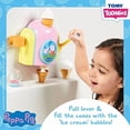 thumbnail image 4 of Bath Toy Tomy Toomies, máquina para hacer helados con burbujas Peppa Pig, más de 18 millones, 4 of 7