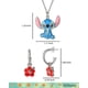 thumbnail image 5 of Set de joyas Disney Lilo & Stitch Flower con pendientes y collar, 5 of 6