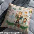 thumbnail image 2 of Homewish Green Royal Nutcracker Fabric by the Yard 1 Yard, Cartoon Mouse Guard Room Decor Fabric by the Yard, Kawaii Cute Princess Sewing Fabric, Luxury Bedroom Decor, 2 of 6