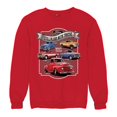 thumbnail image 5 of Ford Still Plays with Trucks Sweatshirt American Classic F100 F150 Pickup Built Tough Vintage Offroad 4x4 Crewneck, 5 of 7