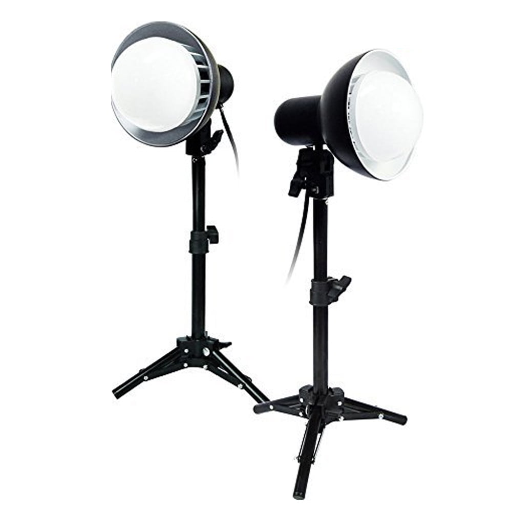 LimoStudio 2 Sets of 18W LED Photography Table Top Photo Studio