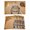 Brown, variant on Fall Truck Placemats Set of 12, Thanksgiving Tree Maple Leaf Pumpkins Vintage Placemats for Dining Table, Place Mats for Kitchen Tabletop, Waterproof Wipeable Dining Table Mats Set