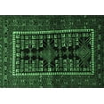 thumbnail image 1 of Ahgly Company Indoor Rectangle Persian Emerald Green Traditional Area Rugs, 2' x 3', 1 of 4