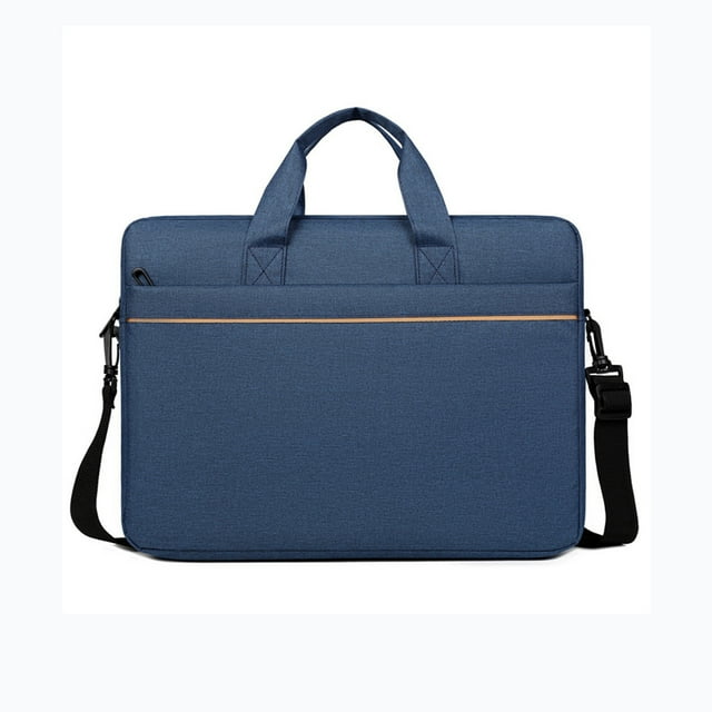 Blue Blue Laptop Bag For 15-16 Inch Computers With Multiple Pockets And Comfortable Handheld Design
