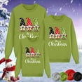 thumbnail image 2 of Rotm Christmas Clothes Matching Family Christmas Sweatshirts, Xmas Ugly Funny Jumper Long Sleeve Holiday Pullover Tops for Mom Dad Clothes Grey,3-4 Years, 2 of 7