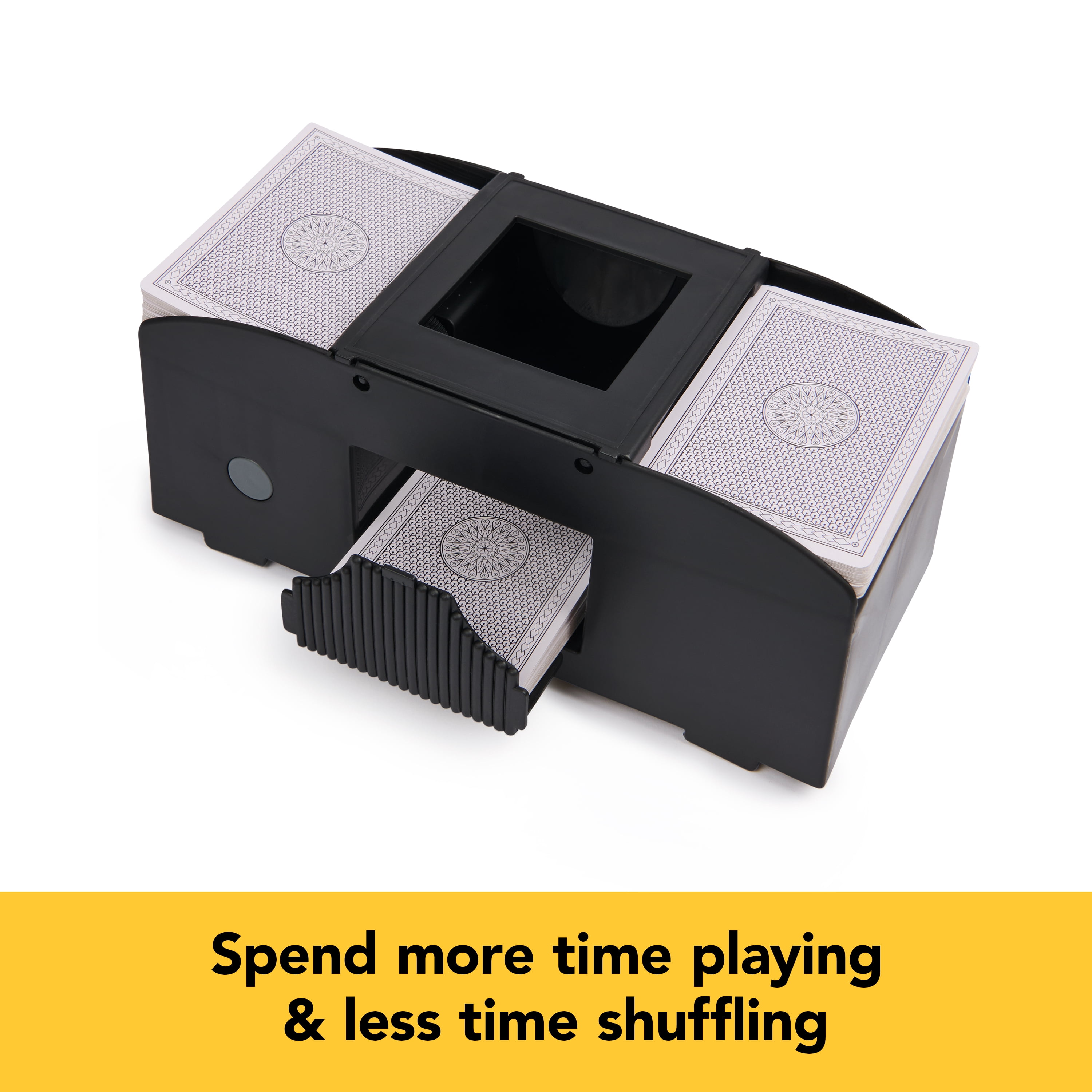 automatic card shuffler mtg Amazon.com: Ni-SHEN Fully Automatic Card Shuffler 1-4 Deck,USB/Battery  Operated Electric Shuffler, Lower Noise Playing Card Shuffle for UNO,Poker,  Phase 10,Skip-Bo,Blackjack（Black） : Toys & Games