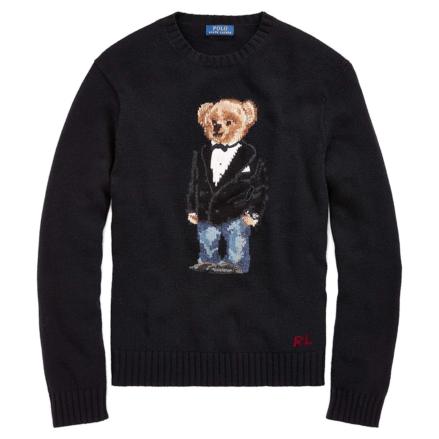 hiking bear wool sweater