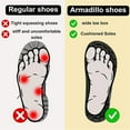 thumbnail image 4 of Armadillo Clogs for Nurses Non Slip Work Shoes Women Food Service Chef Shoes for Men Non Slip Kitchen Shoe Clogs Oil Resistant Nursing Shoe Arch Support Waterproof Wide Width Sneakers Garden Unisex, 4 of 6