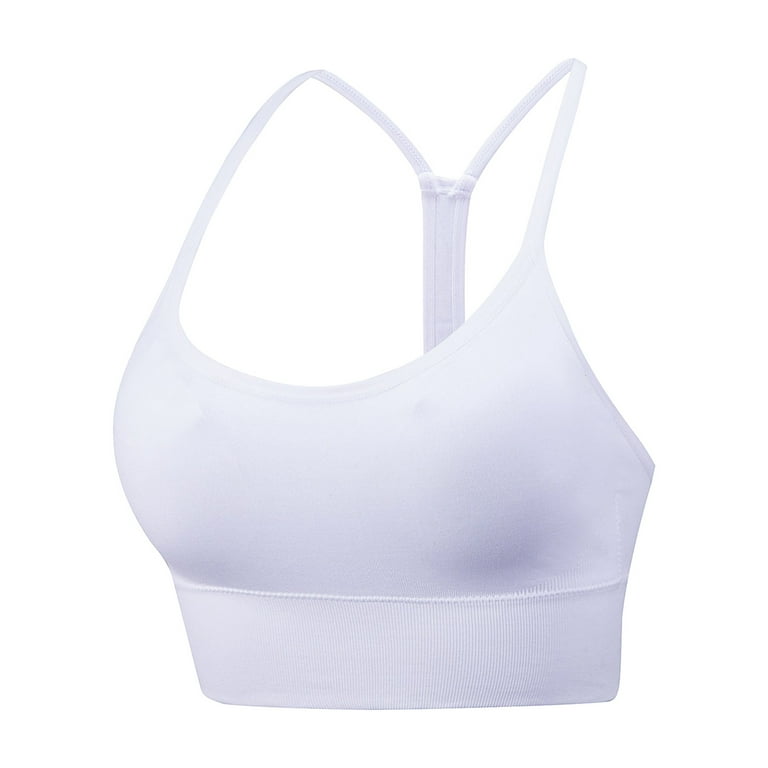 Durtebeua Sports Bras For Women Plus Size Front Closure Stretch Pullover  Sport Comfort Bra
