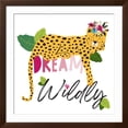 thumbnail image 2 of Art.com Dream Widly Cheetah Art Print by Jennifer McCully, Brown Frame Wall Art, 38" x 38", 2 of 5