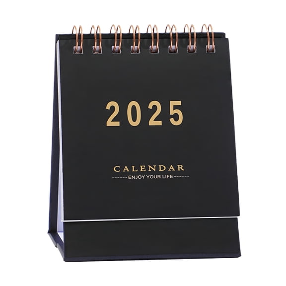 CCOCC Small Desk Calendar 2025 Standing Flip Desktop Calendar Small Desktop Calendar Standing Monthly Desk Calendar Tabletop Calendar Desk Decor For Home Office