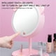 thumbnail image 3 of Mini Cosmetic Mirror with Light Touch Adjustable Wireless 3 Level Brightness Mirror for Home Living Room Desktop Decor, 3 of 5